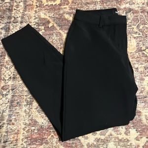 Express Skinny Midrise 4R black dress pants